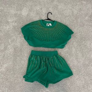 Queen of Sparkles kelly swing short only
